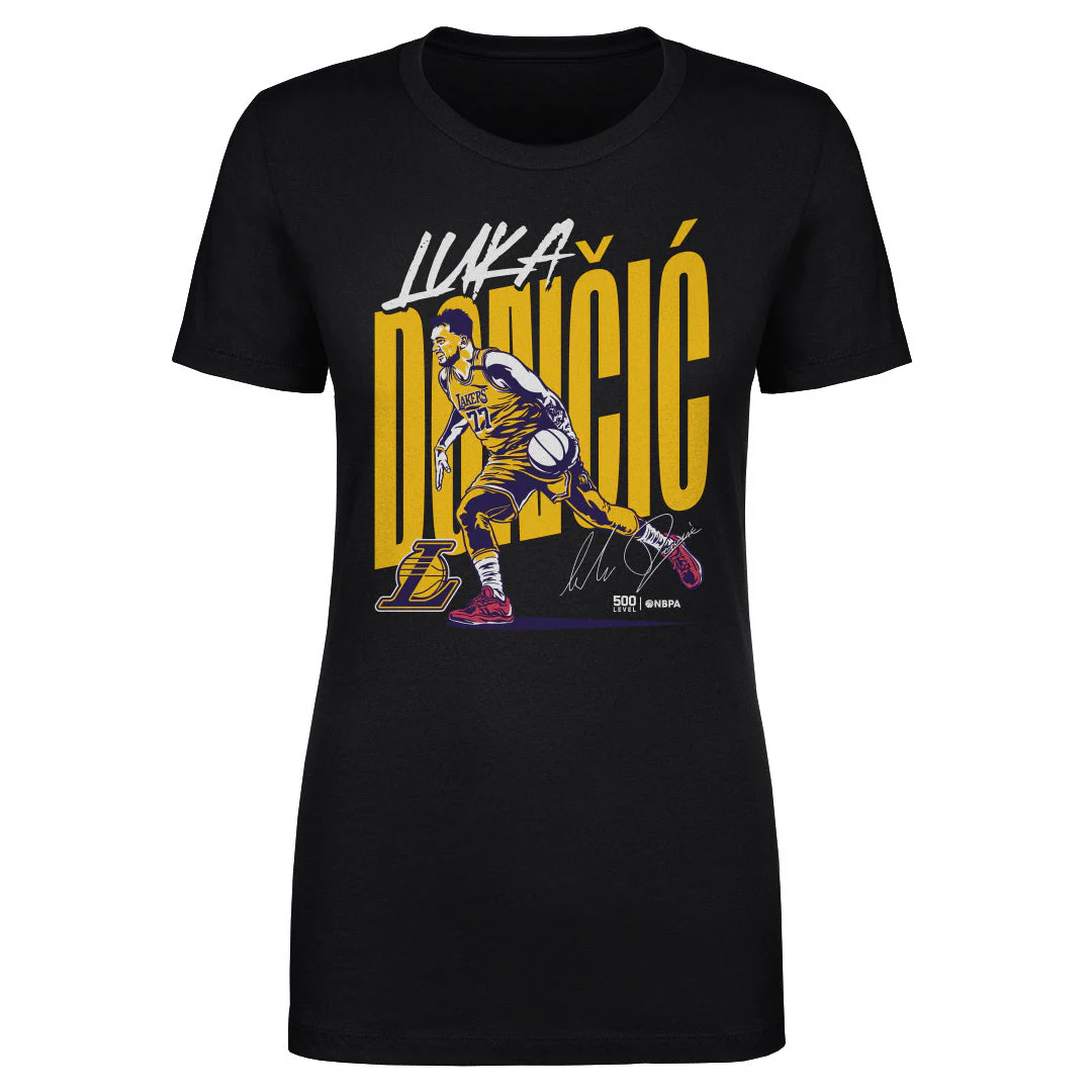 Luka Doncic Los Angeles Lakers Vector WHT