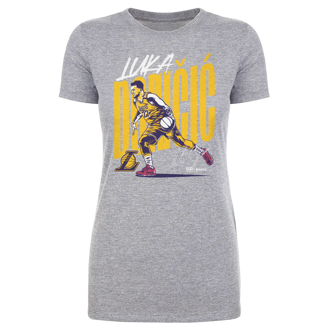 Luka Doncic Los Angeles Lakers Vector WHT - Image 2