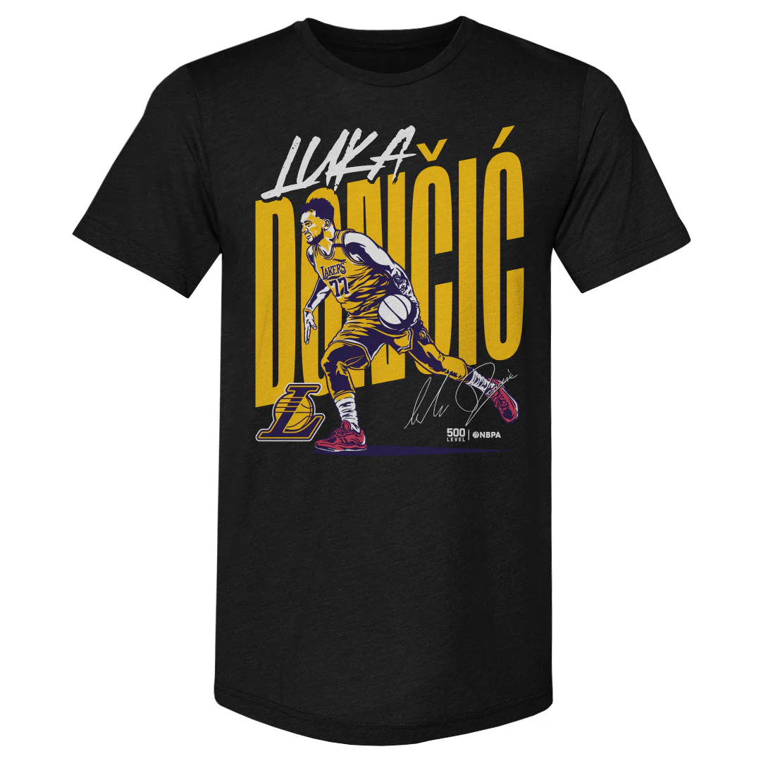 Luka Doncic Los Angeles Lakers Vector WHT - Image 2