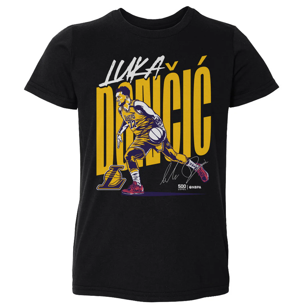Luka Doncic Los Angeles Lakers Vector WHT