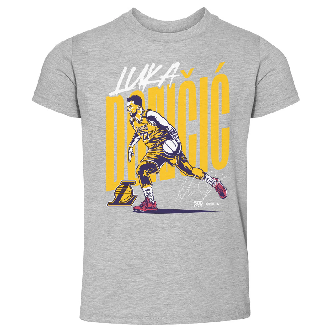 Luka Doncic Los Angeles Lakers Vector WHT - Image 2