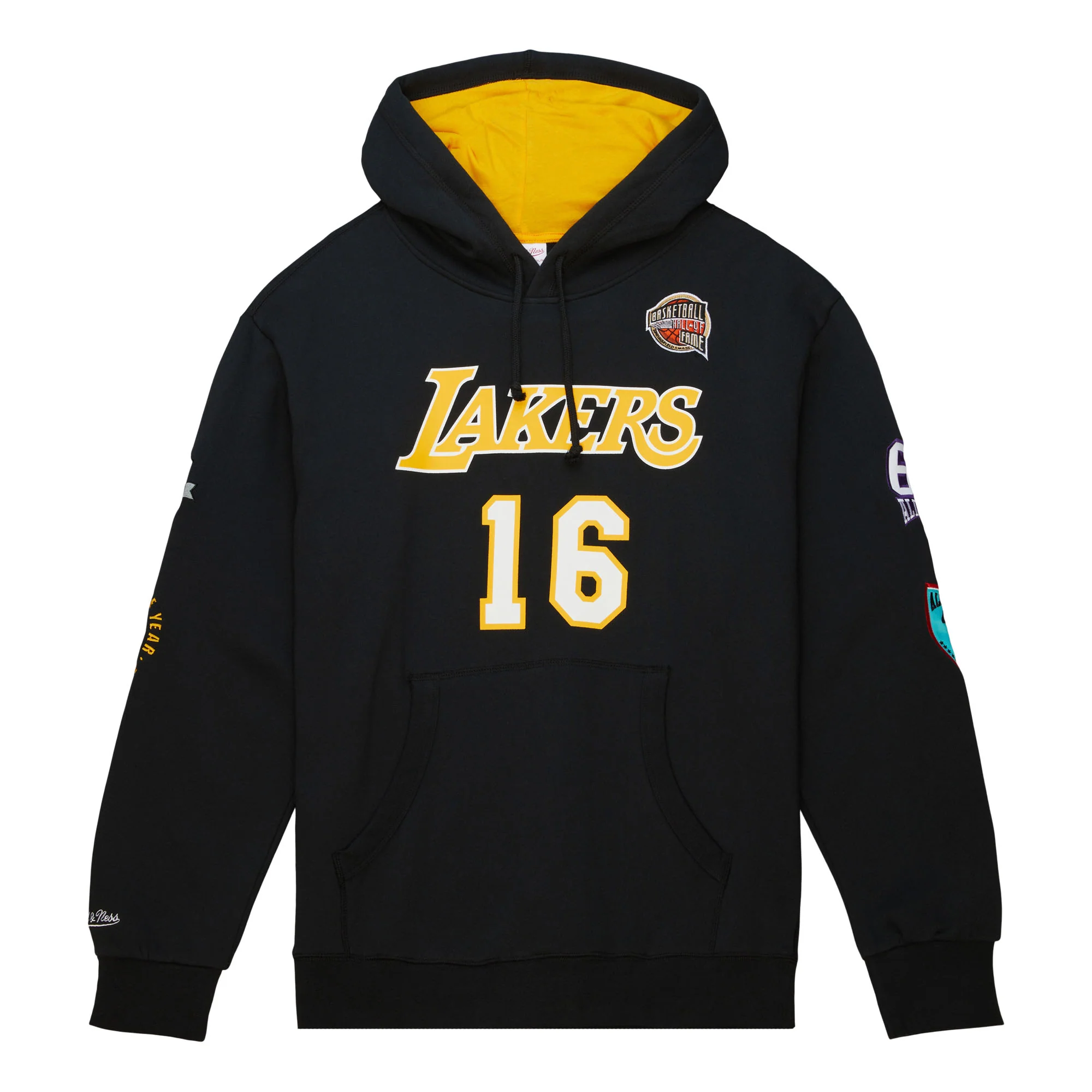 NBA HOF Fleece Hoodie Lakers Pau Gasol