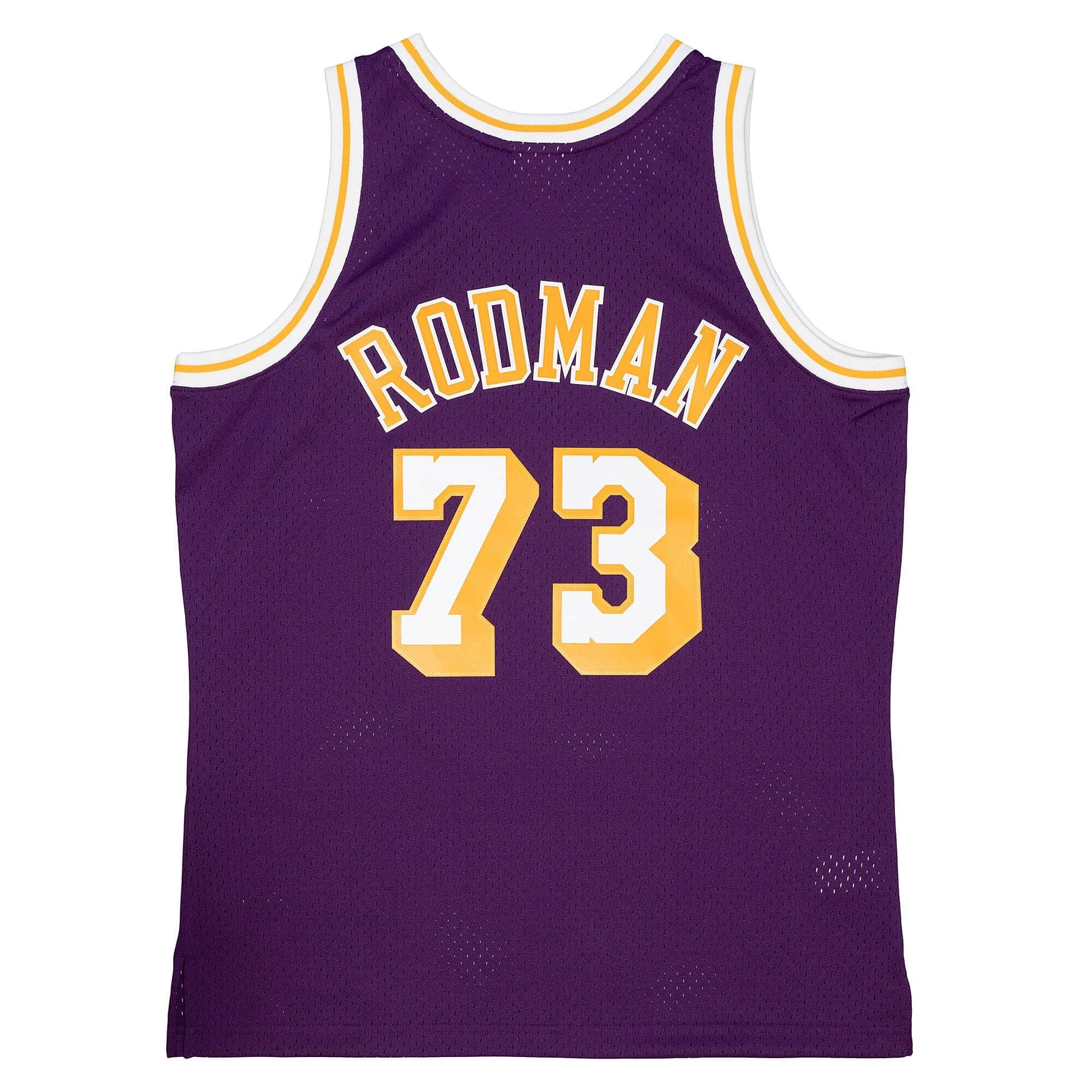 Lakers 98 Rodman Road Jersey Purple - Image 2