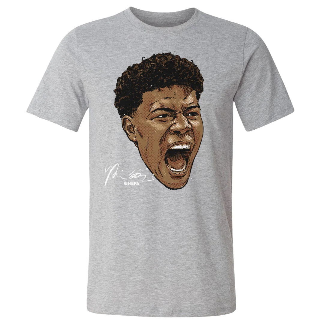 Rui Hachimura Los Angeles L Scream WHT - Image 2