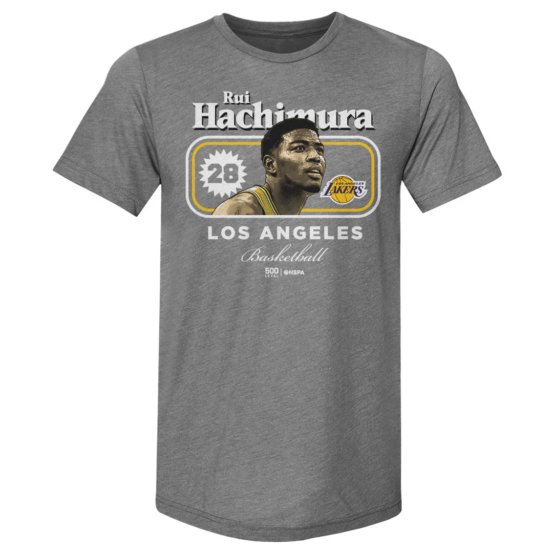 Rui Hachimura Los Angeles Lakers Cover WHT - Image 2