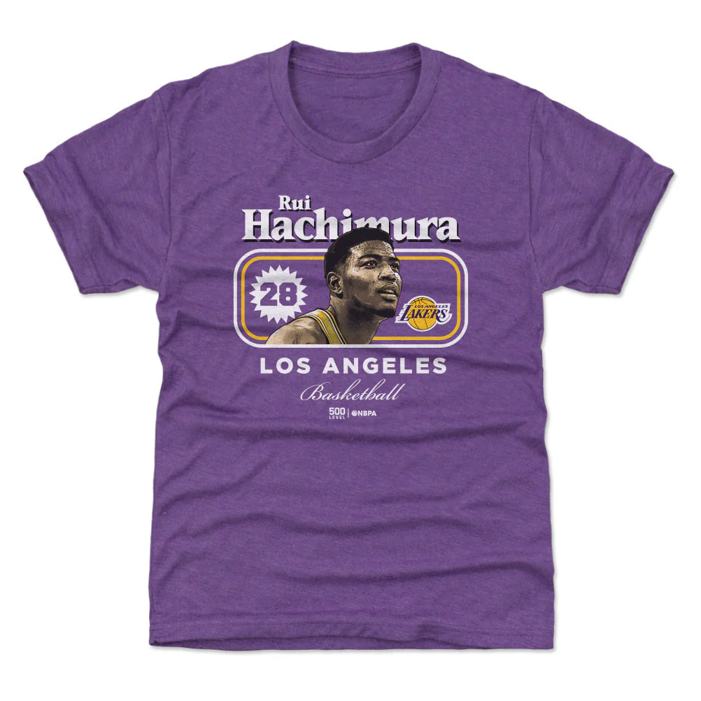 Rui Hachimura Los Angeles Lakers Cover WHT - Image 2