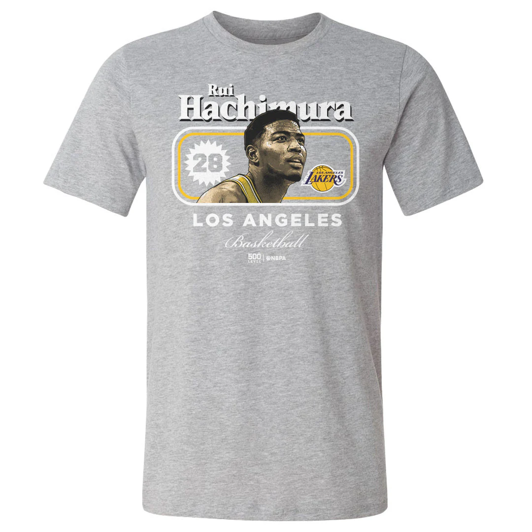 Rui Hachimura Los Angeles Lakers Cover WHT - Image 2
