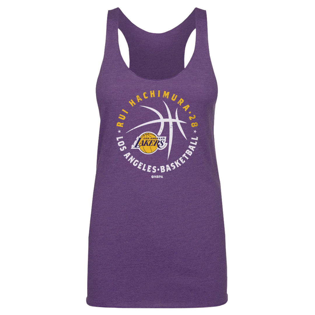 Rui Hachimura Los Angeles Lakers Player Ball WHT - Image 2