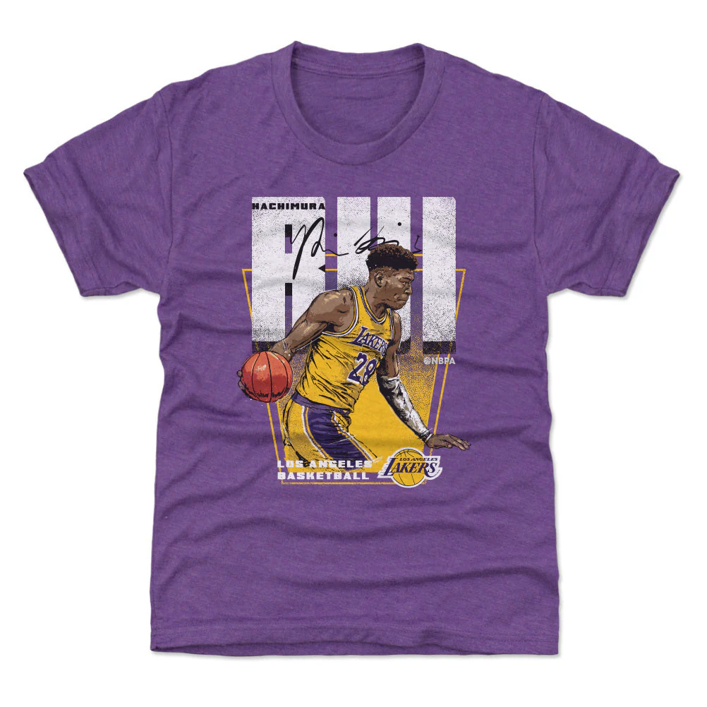 Rui Hachimura Los Angeles Lakers Premiere WHT - Image 2