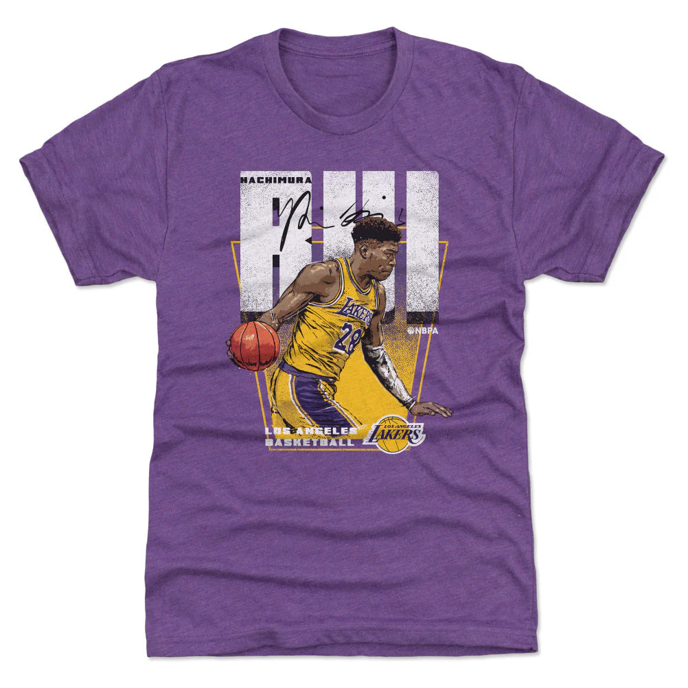 Rui Hachimura Los Angeles Lakers Premiere WHT - Image 2