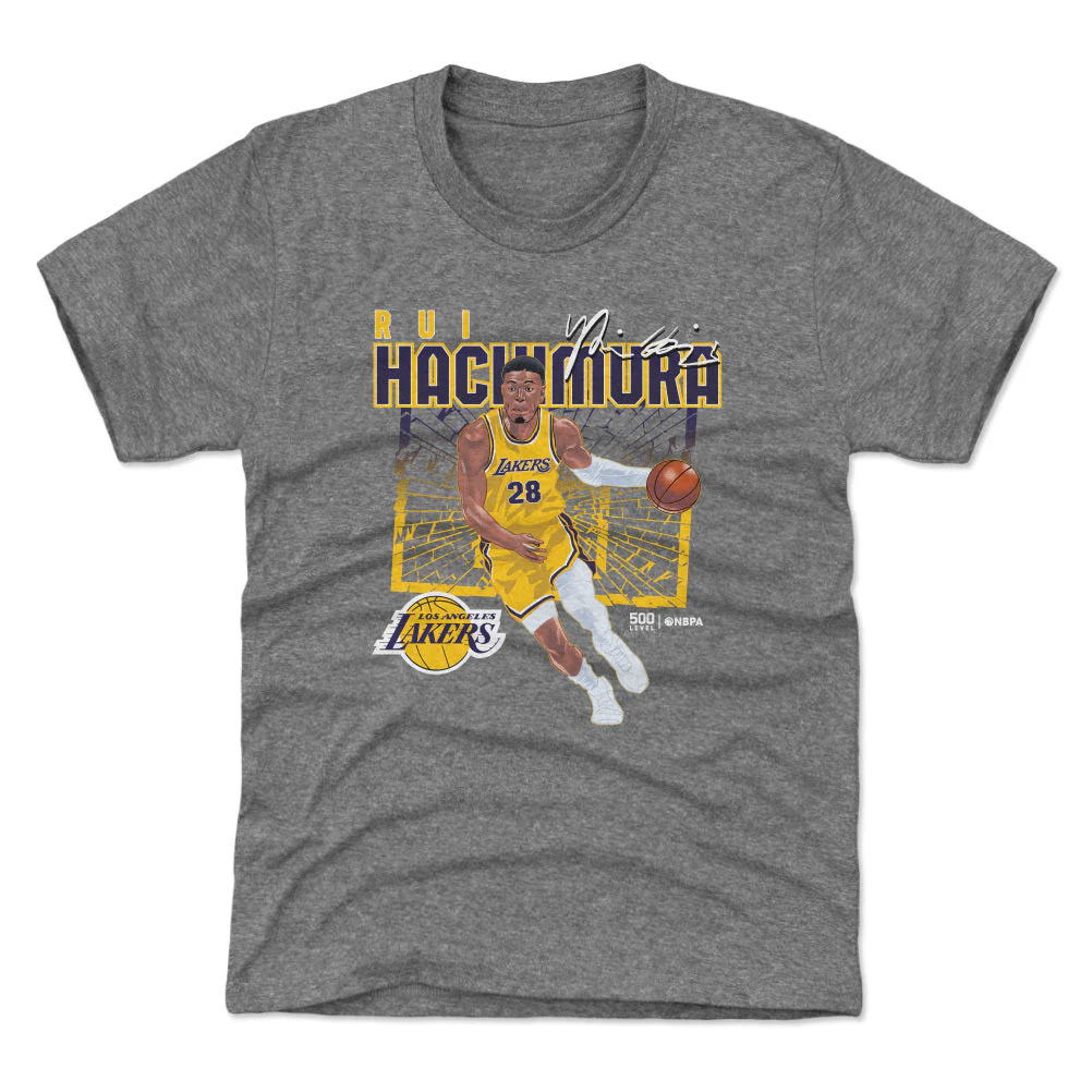 Rui Hachimura Los Angeles Lakers Shattered WHT