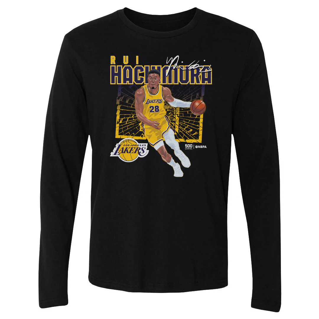 Rui Hachimura Los Angeles Lakers Shattered WHT - Image 2