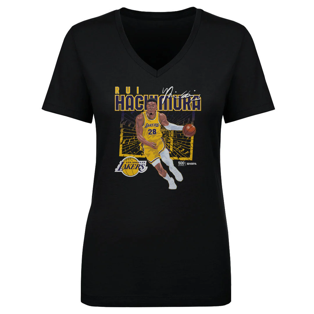 Rui Hachimura Los Angeles Lakers Shattered WHT - Image 2