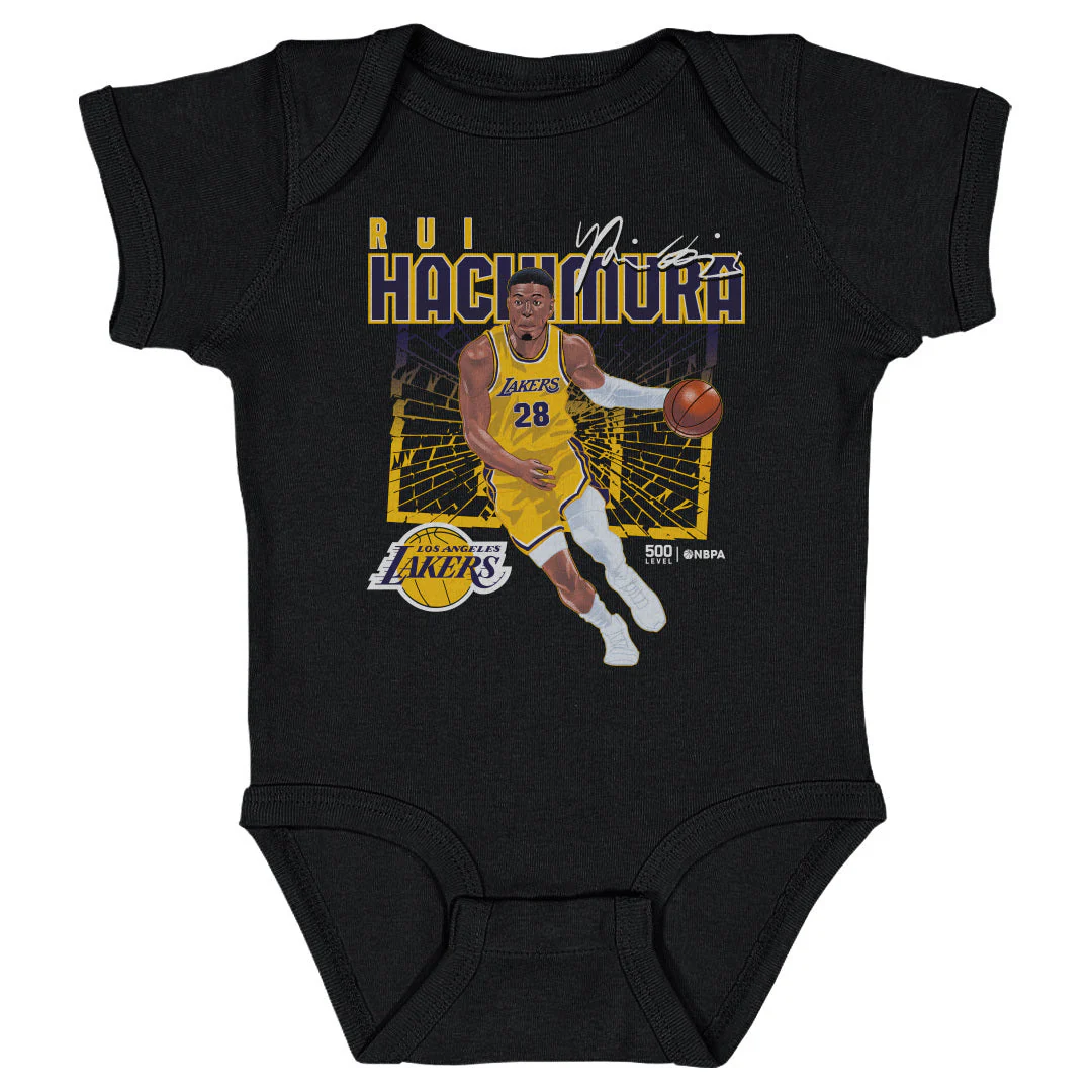 Rui Hachimura Los Angeles Lakers Shattered WHT - Image 2
