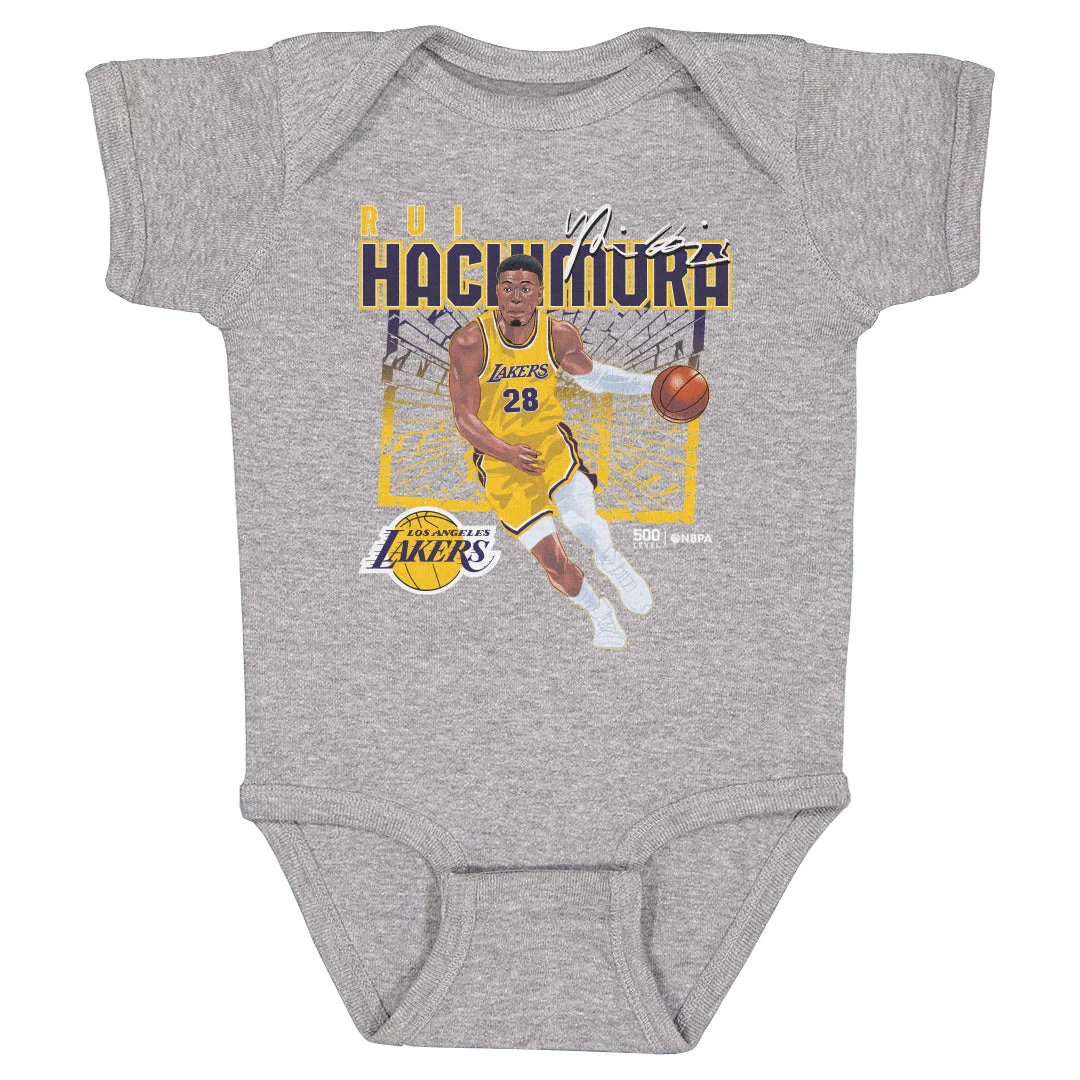 Rui Hachimura Los Angeles Lakers Shattered WHT - Image 3