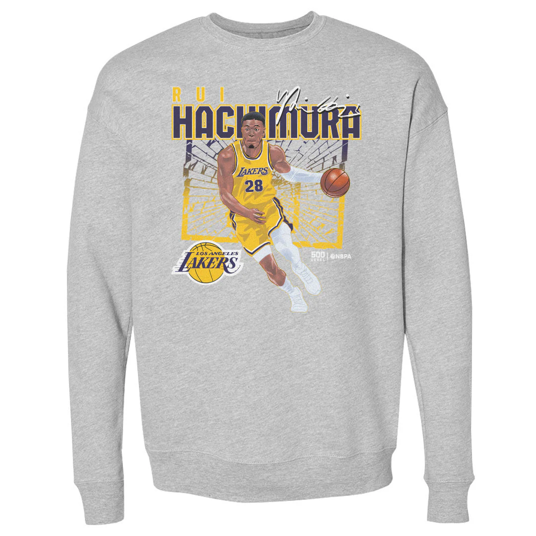 Rui Hachimura Los Angeles Lakers Shattered WHT - Image 2